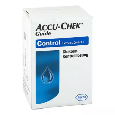 Accu Chek Guide kontrolllösning, 1X2,5 ml Accu Chek Guide kontrolllösning, 1X2,5 ml