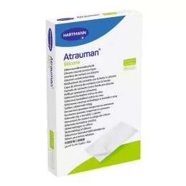 Atrauman Silikon sterila 5x7 cm kompresser, 10 st