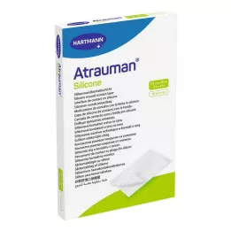Atrauman Silikon steril 7,5x10 cm kompresser, 10 st