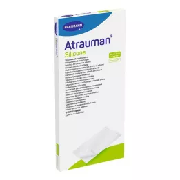 Atrauman Silikon sterila 10x20 cm kompresser, 10 st