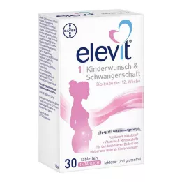 ELEVIT 1 önskan för barn &amp; Graviditetstabletter, 30 st