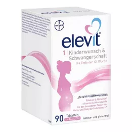 ELEVIT 1 önskan för barn &amp; Graviditetstabletter, 90 st