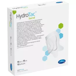 HYDROTAC comfort sacral skumförband 18x18 cm sterilt, 10 st