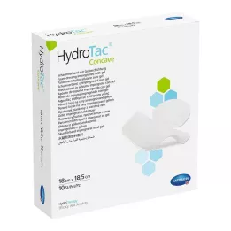 HYDROTAC konkavt skumförband 18x18,5 cm, 10 st