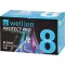 WELLION PROTECT PRO Säkerhetspenna - nålar 30 G 8 mm, 100 st