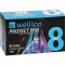 WELLION PROTECT PRO Säkerhetspenna - nålar 30 G 8 mm, 100 st