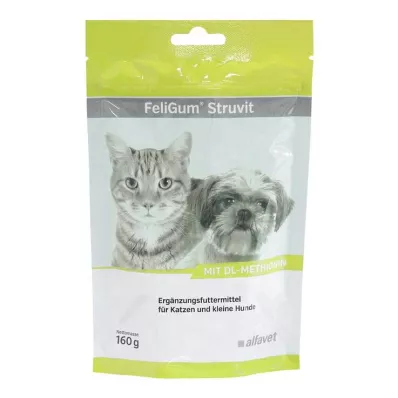 FELIGUM Struvit tuggdroppar för katter/små hundar, 160 g