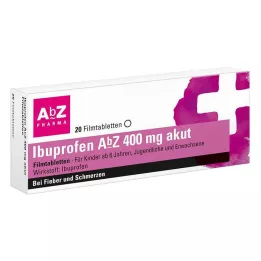 IBUPROFEN AbZ 400 mg akut filmdragerade tabletter, 20 st