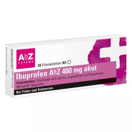 IBUPROFEN AbZ 400 mg akut filmdragerade tabletter, 10 st
