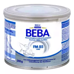 NESTLE BEBA FM 85 Tillskottspulver för kvinnomjölk, 200 g