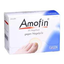 Amofin 5% nagellack, 5 ml