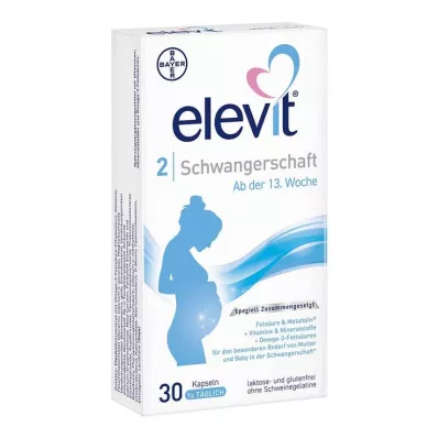 Elevit 2 gravida mjuka kapslar, 30 st