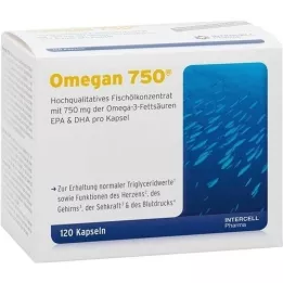 OMEGAN 750 mjuka kapslar, 120 st