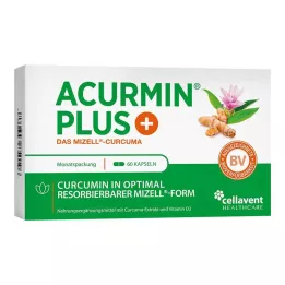 ACURMIN Plus Das Micell-Curcuma Softgels, 60 st