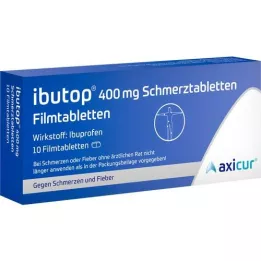 IBUTOP 400 mg Smärttabletter Filmdragerade tabletter, 10 st