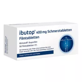IBUTOP 400 mg Smärttabletter Filmdragerade tabletter, 50 st