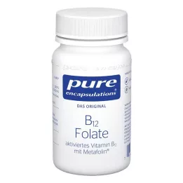 PURE ENCAPSULATIONS B12 Folat Kapslar, 90 Kapslar