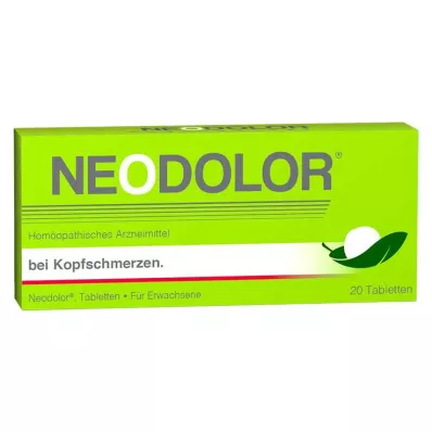 Neodolor tabletter, 20 st