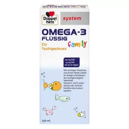DOPPELHERZ Omega-3 flytande familjesystem, 250 ml