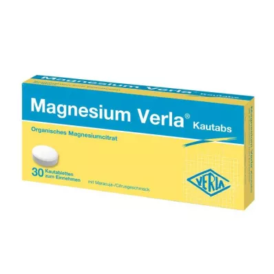 Magnesium Verla tuggflikar, 30 st
