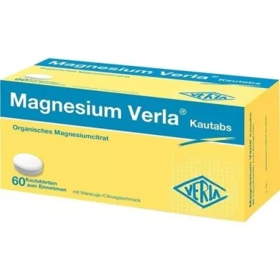 MAGNESIUM VERLA Tuggtabletter, 60 st