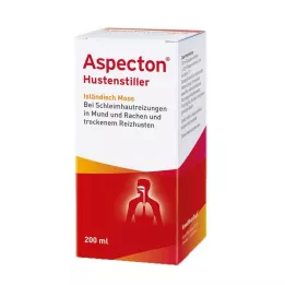 ASPECTON Hostdämpande medel Isländsk mossa juice, 200 ml