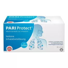 PARI ProtECT Inhalationslösning med Ectoin Ampuller, 60X2,5 ml