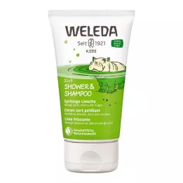 WELEDA Kids 2in1 Shower &amp; Schampo tangy lime, 150 ml