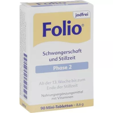 FOLIO 2 jodfria filmdragerade tabletter, 90 st