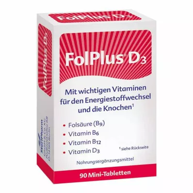 Folplus + D3 tabletter, 90 st Folplus + D3 tabletter, 90 st