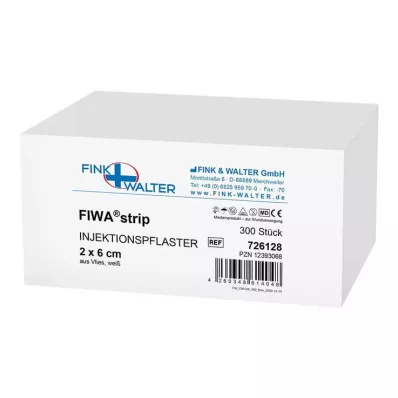 INJEKTIONSPFLASTER Fleece 2x6 cm, 300 st