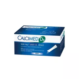 CALCIMED D3 500 mg/1000 I.U. Direktgranulat, 60 st
