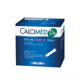 CALCIMED D3 500 mg/1000 I.U. Direktgranulat, 120 st