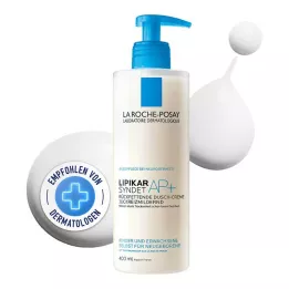 La Roche-Posay Lipikar Syndet AP+ rengöringskrämgel, 400 ml
