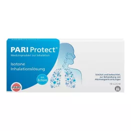 PARI ProtECT Inhalationslösning med Ectoin Ampuller, 10X2,5 ml