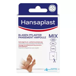 HANSAPLAST Blisterplåster SOS Blandningsförpackning, 6 st