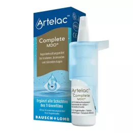 Artelac Complete MDO ögondroppar för torra/rinnande ögon, 10 ml