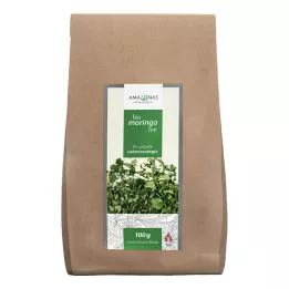 MORINGA 100% ekologiskt rent bladte, 100 g