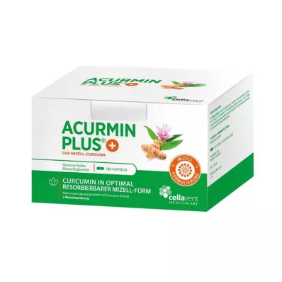 ACURMIN Plus Das Micell-Curcuma Softgels, 180 st