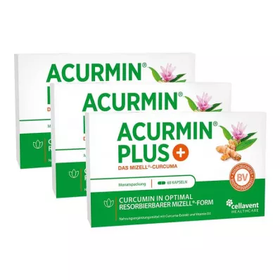 Acurmin Plus The Micellar Curcuma Soft Capsules, 180 st
