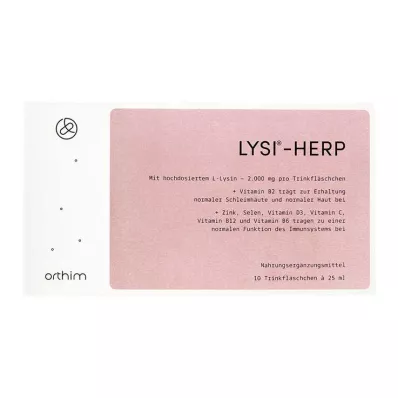 LYSI-HERP Drickampuller, 10 st