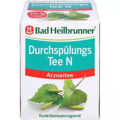 BAD HEILBRUNNER Flushing Tea N Filterpåse, 8X2,0 g