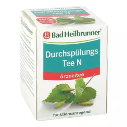 BAD HEILBRUNNER Flushing Tea N Filterpåse, 8X2,0 g