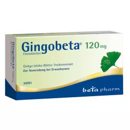 Gingobeta 120 mg filmdragerade tabletter, 30 st