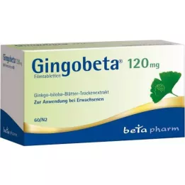 Gingobeta 120 mg filmdragerade tabletter, 60 st