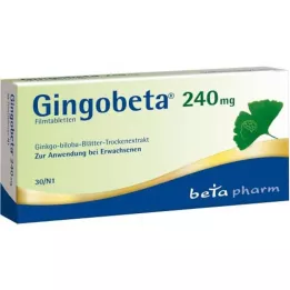 Gingobeta 240 mg filmdragerade tabletter, 30 st