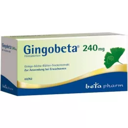 Gingobeta 240 mg filmdragerade tabletter, 60 st