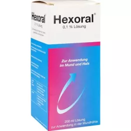 HEXORAL 0,1% lösning, 200 ml