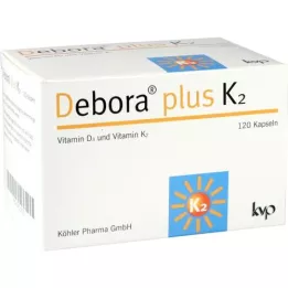 DEBORA plus K2 kapslar, 120 st