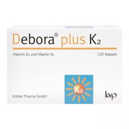 DEBORA plus K2 kapslar, 120 st